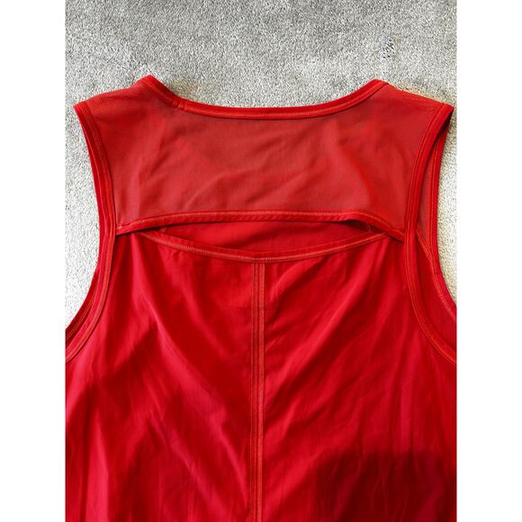 Lululemon Sculpt Tank‎ Top in Carnation Red Sleeveless Workout Shirt Women's 6 - Picture 9 of 9